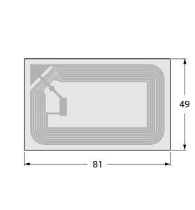 Turck HF Tag, Smart Label (TW-L81-49-P-B128  100PCS)
