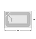 Turck HF Tag, Smart Label (TW-L81-49-P-B128  100PCS)