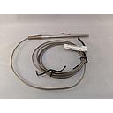 Watlow Type J T/C, Fiberglass w/Overbraid, Alloy Q, 4"Probe 6'Lead