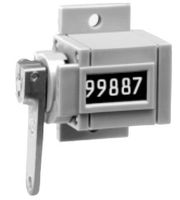 MECHANICAL COUNTER, RATCHET DRIVE, SMALL SQUARE CASE