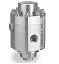 EXTERNALLY GAS LOADED PRESSURE REDUCING REGULATOR NONVENTING, SS BODY, 50-6000PSI OUTLET, CTFE SEAT/GASKET, BUNA O-RING/DIAPHRAGM, 9/16 MEDIUM PRESSURE IN/OUT, 0.375 ORIFICE, 10000PSI MAX INLET