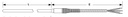Watlow RF Style RTD, Single 2-Wire, 1/8" OD x 6" SS Mineral-Insulated Sheath, 12" Fiberglass Lead