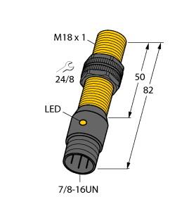 Turck Inductive Sensor (BI5-P18-AZ3X-B2331)