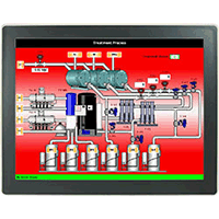 Rugged Graphic Series Graphite® 15" Modular HMI, Indoor