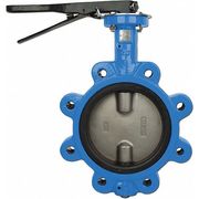 12-in Butterfly Valve with Electric Actuator 4-20ma Input,  100-240V AC