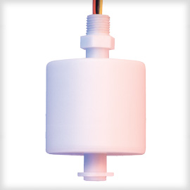 LS-1900TFE Series Level Switch, NO/NC, 1/4" NPT, SPDT, Teflon