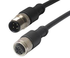 Pyromation, M12 Molded Cable, 240 inches