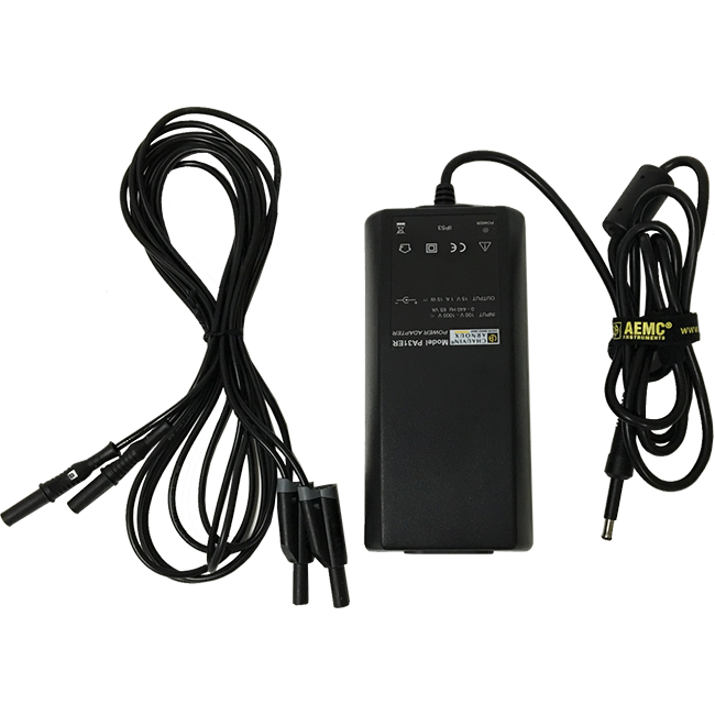 AEMC Adapter – Line & Phase Power Supply Adapter for use with Models 8333, 8335 & 8336