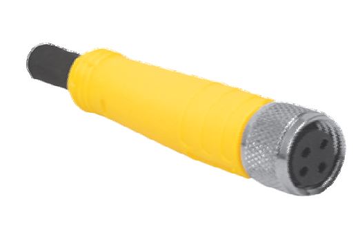 Turck Actuator and Sensor Cordset, Connection Cable (PKG 3M-4)