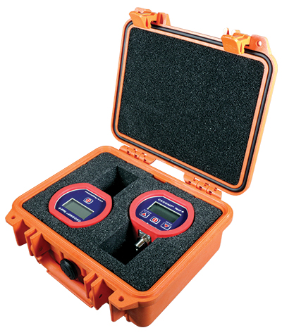 Cecomp Gauge Carrying Case (3 Gauges) 11.8" x 8.9" x 5.2"