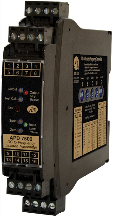 DC to Frequency Transmitter, Isolated, Field Rangeable
