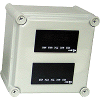 ENC5C- NEMA 4X/IP65 Plastic Enclosure for 2 PAX® meters