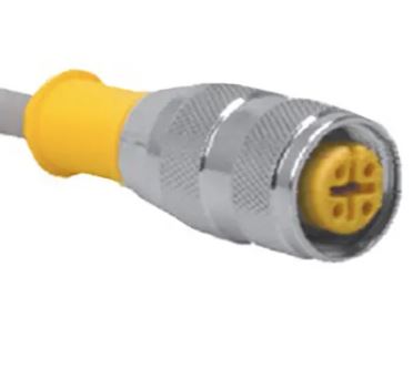 Turck Actuator and Sensor Cordset, Connection Cordset (RK 4T-2/S618)