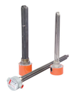 Watlow Standard Screw Plug Immersion Heater, Plug Size: 2 1/2 Inch Plug - 3 Elements, Plug Voltage: 480
