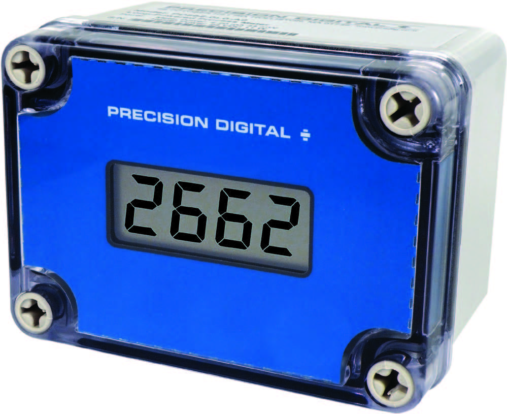 GENERAL PURPOSE NEMA 4X, IP66 LOOP POWERED METER WITH BACKLIGHT