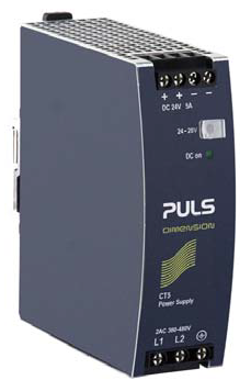 PULS Power Supply, 120W, 380-480VAC 2PH, 24-28VDC, 5-4.5A