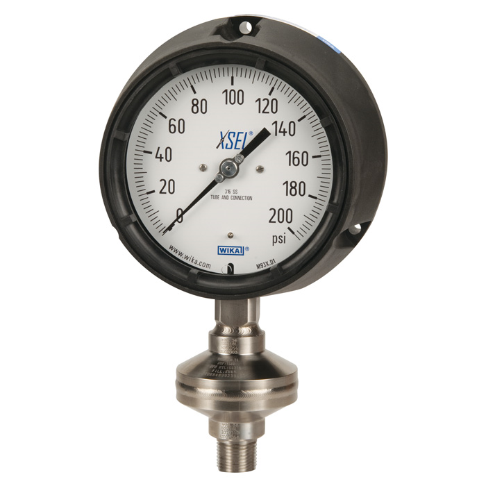 WIKA M933.D1.P030PX.LM.N4.SS.SS-2.SS.68.FGL, ALL-WELDED SYSTEM, 30PSI