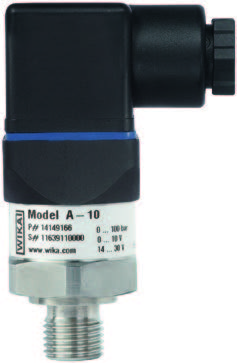 Wika A-10 TRANSMITTER, 0...100 PSIG; 1/4 NPT; 0 ... 5 V, 3-wire