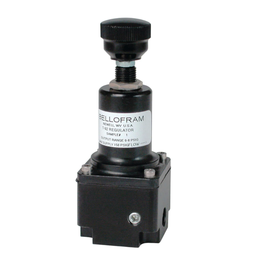 Bellofram T92 Subminiature Air Regulator, 1/16" NPT, 0-5 psi