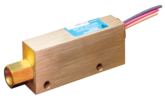 Gems FS-925 General Purpose Flow Switch, Brass Body, 0.10 GPM Flow Setting, 1/4" NPT Ports