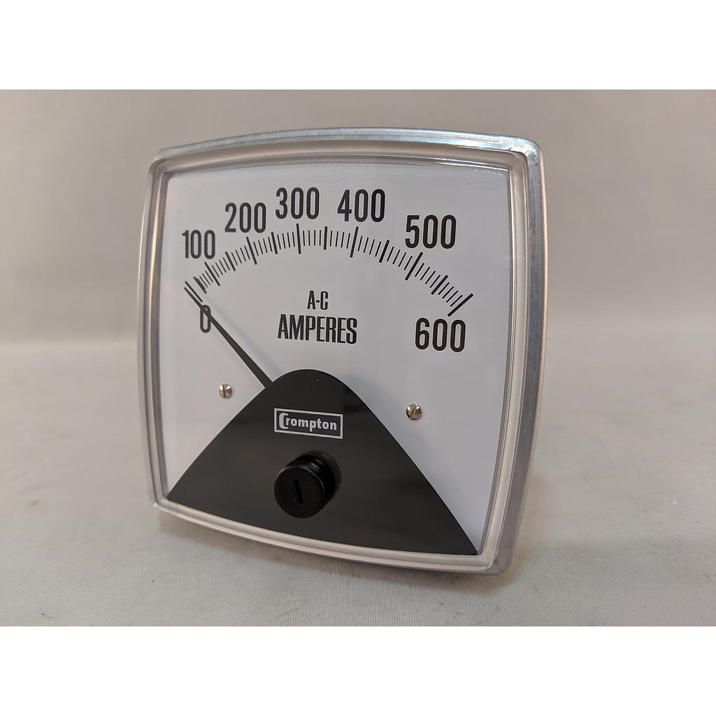 CROMPTON FIESTA 3.5" 0-5 AAC RANGE 0-20AAC SCALE W/GASKET