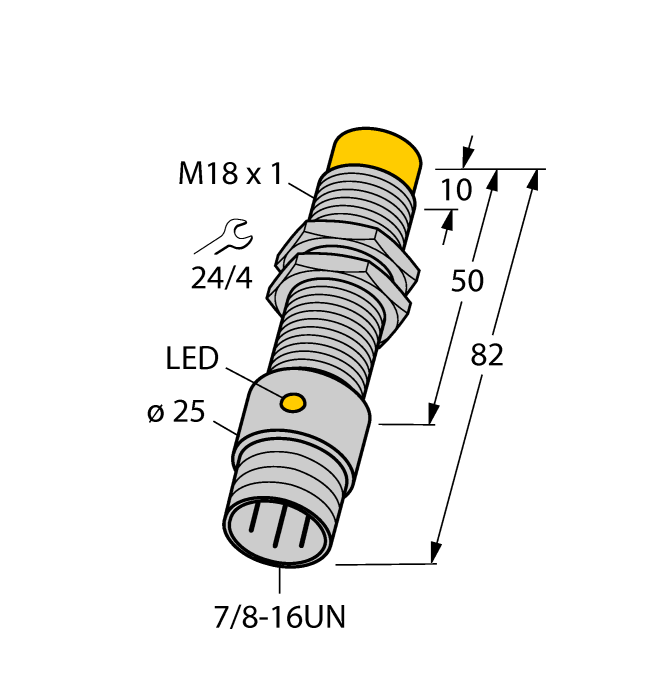 Turck  (NI10-G18-AZ3X-B1431 60MM)