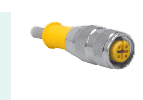 Turck Actuator and Sensor Cordset, Connection Cordset (RK 4T-8/S618)