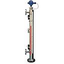 SureSite Alloy Visual Level Gauge, 96 inches (BA-2-T1-S4/.75"150#-B2-96.000-96-PP1----)