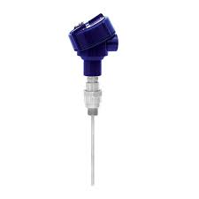 Wika TR10 Series RTD, Single 3-Wire, 1/4" OD, SS 13.5" Immersion, Aluminum Head, 13.5" Thermowell, 500C Transmitter