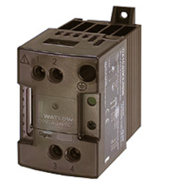 Watlow DIN-A-Mite DC DC1 Power Control Phase 3 = 3-Phase, 3 Controlled Legs Cooling & Current Rating Per Leg 1 = Fan Cooled 120Va?(Ac) Standard DIN-Rail Or Panel Heatsink Line & Load Voltage 48 = 480Va (Ac) Control S0 = 4 To 20 Ma Alarm H = Alarm Open Heater/Shorted Scr