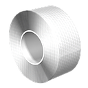 Banner Retroreflective Tape: 75 mm by 2.5 m long; Reflectivity Factor: 0.7; Max. Temp.= 60 degrees C; Adhesive Back for Mounting (0.1875 m squared) (BRT-THG-3-100)