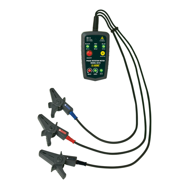 AEMC Phase Rotation Meter Model 6610 (Non-contact)