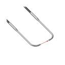 Banner Plastic Fiber, Opposed Mode; Core Dia.: 0.25 mm; Fiber Length 2 m; Angle; Free cut (PIA16U)