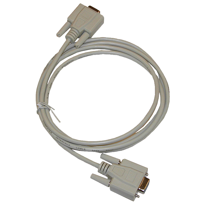 AEMC Cable – Replacement PC RS-232, DB9 F/F 6 ft Null Modem Cable for 1060, 5060, 5070, 6250 & 6255