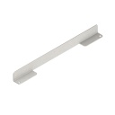 Banner Bracket: Sensor Mounting - PVL Array; Right-Angle; Mounting Reflector Outside Bin; Material: Clear Zinc-Plated Steel (SMBPVL3-225)