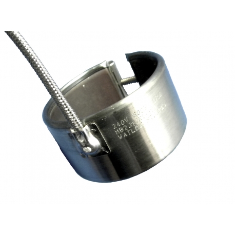 Watlow MI Band Heater, 1 Pc, 7.1875" ID x 2", 240V, 2000W, 178" H-Leads w/Thermocouple