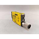 Banner MINI-BEAM: Divergent Diffuse; Range: 130 mm; Input: 24-240 V ac; Output: SPST Solid-state 2-Wire; 3-pin Micro Integral QD (SM2A312WQD)