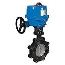 6inch Butterfly Valve, Electric Actuator, On/Off, 100-240V