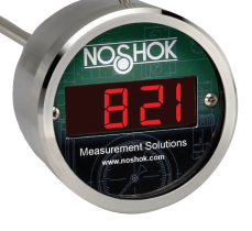 820 Series Digital Temperature Indicator, 32 to 200 °F, 1/2" NPT-Male, 2.5" Stem, 0.250" Stem Diam.