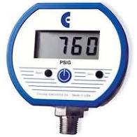 CECOMP Intrinsically Safe Digital Pressure Gauges, 10 Minute Auto Shutoff Time, Top Port, High Accuracy +/- 0.1% FS