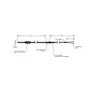 PYROMATION, TYPE K THERMOCOUPLE, UNGROUNDED, 240" PVC INSULATION