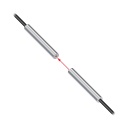 Banner Plastic Fiber, Opposed Mode; Core Dia.: 0.5 mm; Fiber Length 2 m; Ferrule; Free cut (PIF26U)
