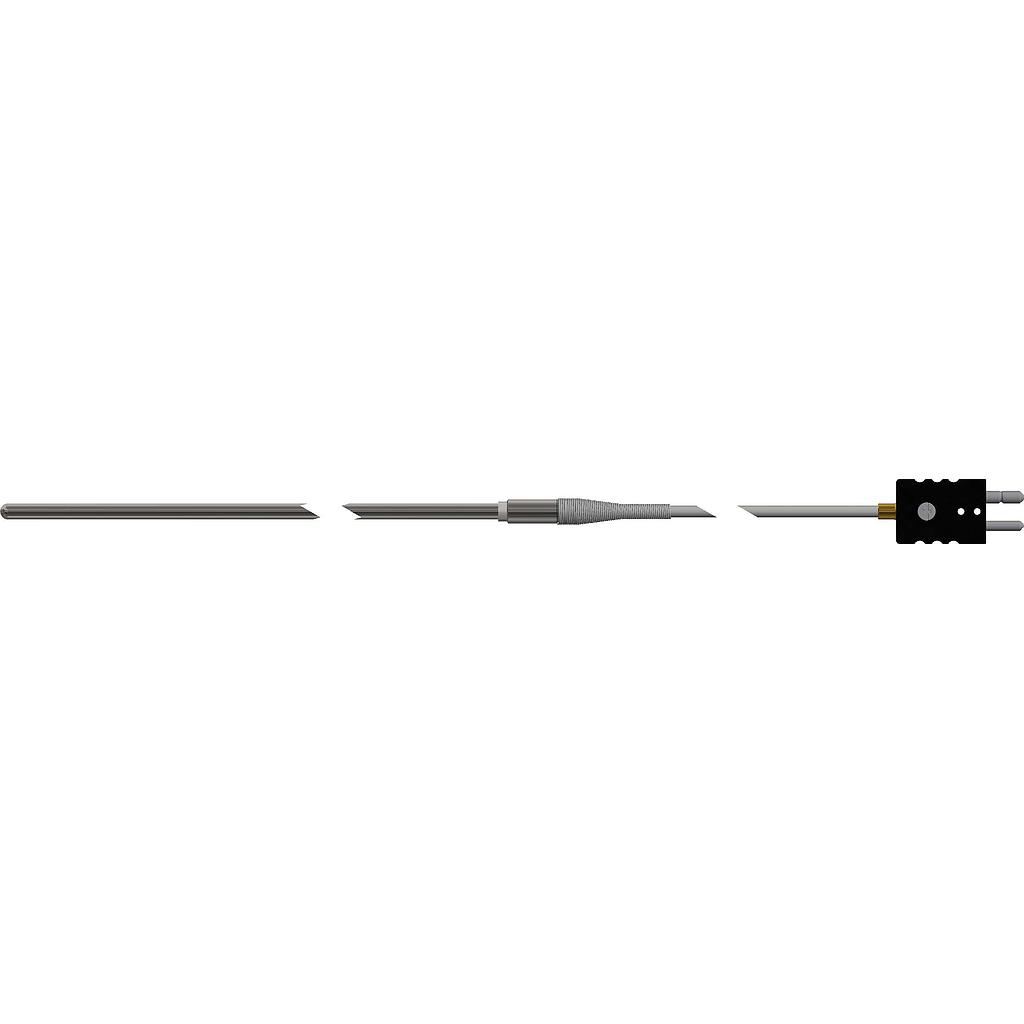 MgO Insulated T/C, Type J, 24" Length