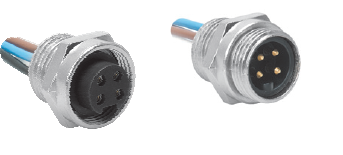 Turck Actuator and Sensor Receptacle, Front Mount (RKF 46-1M/NPT)