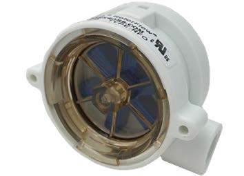 GEMS RFI SERIES, VISUAL INDICATOR, .1-5.0 GPM, 1/4" NPTF PORTS