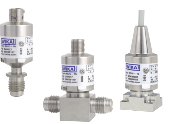 Wika WUC-15 ; 0...30 psig; 0 ... 10 V, 3-wire, Compact Pressure Transducer for Ultra High Purity