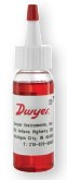 1 OZ DISPENSER BOTTLE OF RED GAGE FLUID, .826 SPECIFIC GRAVITY