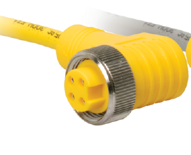 Turck Washdown Cordset, Connection Cable (WD-WKV 40-10M)