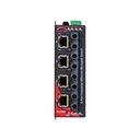 SLX Series, 8-Port, Sixnet SLX-8MS Managed Industrial Ethernet Switch, ST 4km