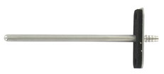 4˝ straight SS static pressure tip with mounting flange